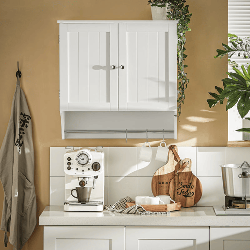 SoBuy BZR97-N Armário de casa de banho BZR97-N com 1 cesto e 3 gavetas 60x30x60cm