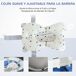 Bañera para Bebé Plegable PP, TPE HOMCOM Bañera para Bebé Plegable PP, TPE HOMCOM Azul