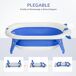 Bañera para Bebé Plegable PP, TPE HOMCOM Bañera para Bebé Plegable PP, TPE HOMCOM Azul