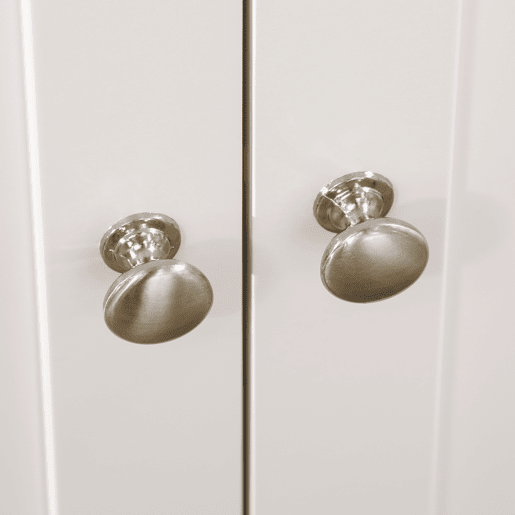 HOMCOM Armário de Cozinha Alto, Móvel Auxiliar de Cozinha, com 5 Portas, Prateleira Ajustável, Gaveta, Bancada Aberta para Micro-ondas, Orifício para Cabo, 100x40x180 cm, para Sala de Jantar, Sala, Branco