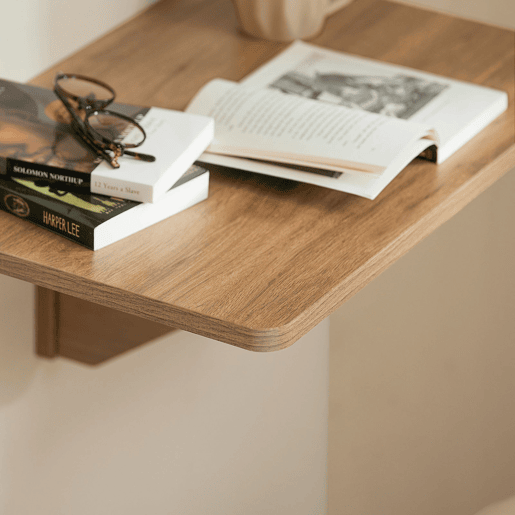 Mesa de parede dobrável 60 X 40 Cm Madeira SoBuy FWT03-PF