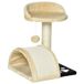 Árbol para Gato Aglomerado de Madera, Sisal y Felpa PawHut Árbol para Gato Aglomerado de Madera, Sisal y Felpa PawHut Beige