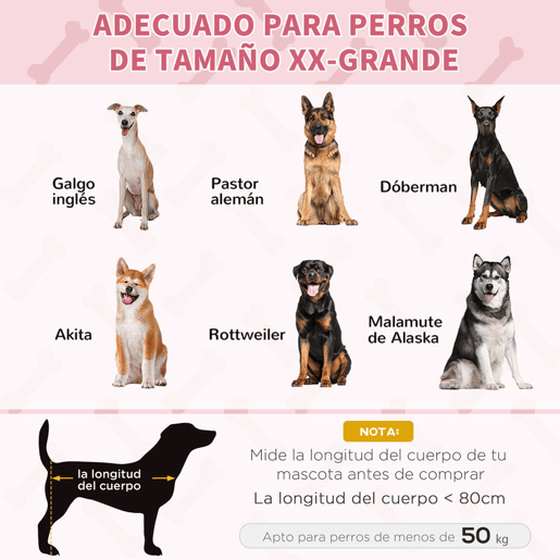PawHut Cama para Animais de Estimação Cama Elevada para Cães Gatos com Tecido Transpirável para Dormir Relaxar Exterior Jardim Terraço 122x92x23cm Vermelho
