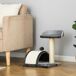 Árbol para Gatos Aglomerado de Madera, Sisal y Felpa PawHut Árbol para Gatos Aglomerado de Madera, Sisal y Felpa PawHut Gris