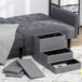 Escalera para Mascota MDF, Lino Sintético PawHut Escalera para Mascota MDF, Lino Sintético PawHut Gris