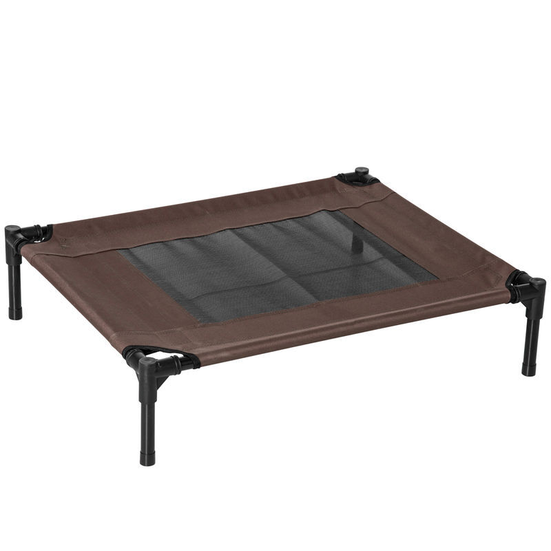 Cama Elevada para Perro Acero, Tela Oxford PawHut