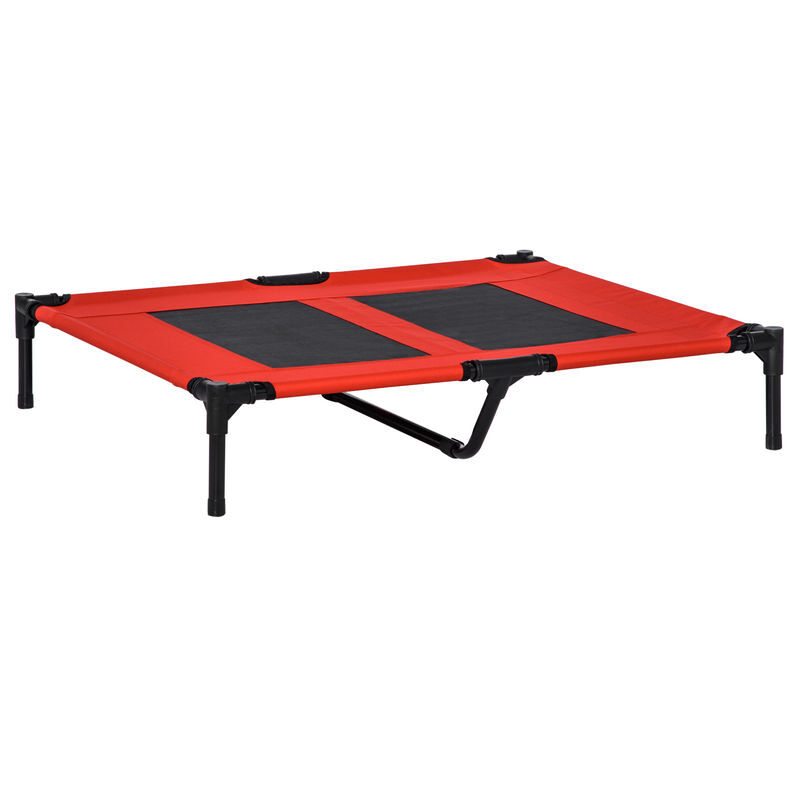 Cama Elevada para Perro Tela Oxford y Metal PawHut