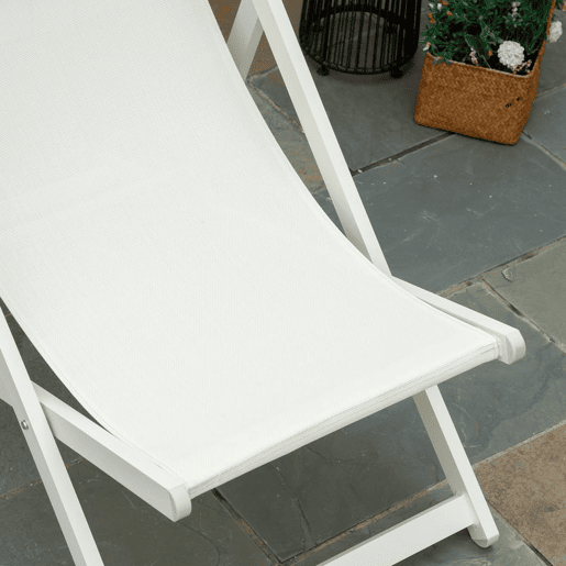 Outsunny Conjunto de 2 Espreguiçadeiras Dobráveis de Alumínio para Jardim com Encosto Ajustável em 5 Posições e Apoio de Cabeça para Terraço Pátio Exterior 60x100x85 cm Branco