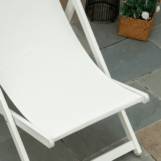 Outsunny Conjunto de 2 Espreguiçadeiras Dobráveis de Alumínio para Jardim com Encosto Ajustável em 5 Posições e Apoio de Cabeça para Terraço Pátio Exterior 60x100x85 cm Branco