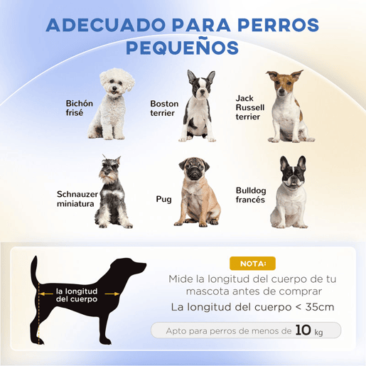 PawHut Sofá para Animais de Estimação Sofá para Cães Pequenos e Médios com Assento Acolchoado 74x48,5x31 cm Marrom