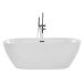 Beliani Bañera independiente NEVIS 75x150 Beliani Bañera independiente NEVIS 75x150 Blanco