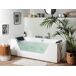 Beliani Bañera de interior SAMANA 71x153 Beliani Bañera de interior SAMANA 71x153 Blanco