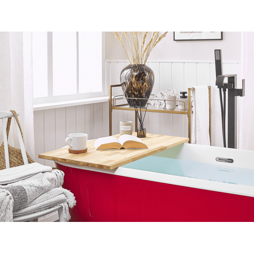 Banheira autónoma TESORO 1700 x 770 mm Vermelho
