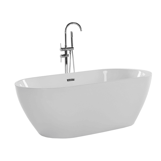 Banheira autónoma NEVIS 1700 x 800 mm Branco