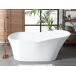 Beliani Bañera independiente DULCINA 80x170 Beliani Bañera independiente DULCINA 80x170 Blanco