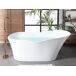 Beliani Bañera independiente DULCINA 80x170 Beliani Bañera independiente DULCINA 80x170 Blanco