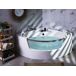 Beliani Bañera esquinera MANGLE 136x187 Beliani Bañera esquinera MANGLE 136x187 Blanco