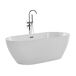 Beliani Bañera independiente NEVIS 75x160 Beliani Bañera independiente NEVIS 75x160 Blanco
