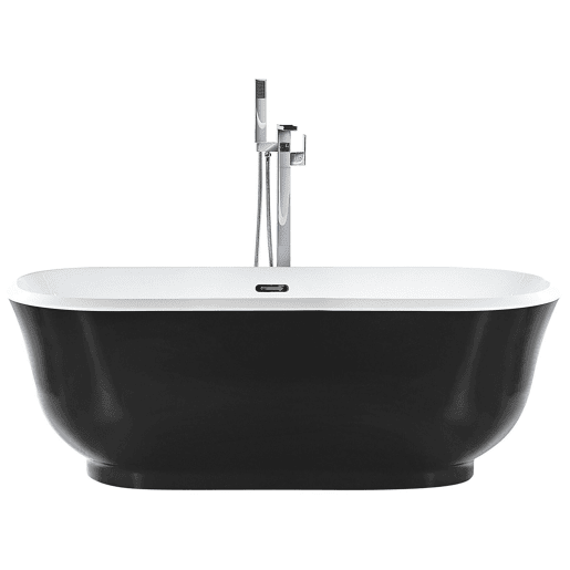 Banheira autónoma TESORO 1700 x 770 mm Preto