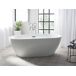 Beliani Bañera independiente CARRERA 75x160 Beliani Bañera independiente CARRERA 75x160 Blanco
