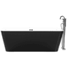 Banheira HASSEL 1700 x 800 mm Preto