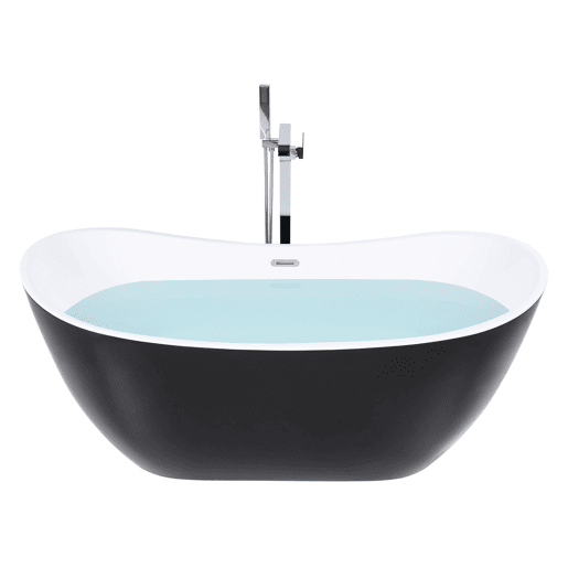 Banheira autónoma ANTIGUA 1700 x 770 mm Preto
