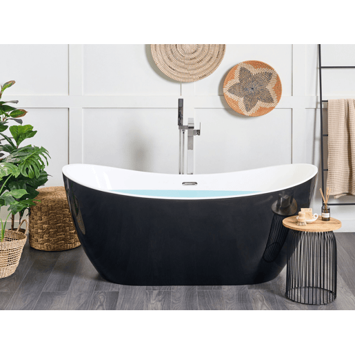 Banheira autónoma ANTIGUA 1700 x 770 mm Preto