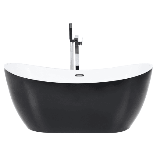 Banheira autónoma ANTIGUA 1700 x 770 mm Preto