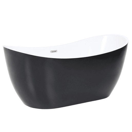 Banheira autónoma ANTIGUA 1700 x 770 mm Preto