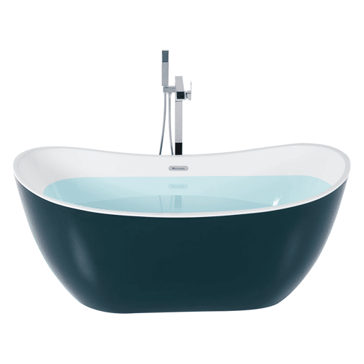 Banheira autónoma ANTIGUA 1700 x 770 mm Azul esverdeado