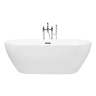 Banheira autónoma CARRERA 1500 x 750 mm Branco