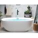 Beliani Bañera independiente NEVIS 80x170 Beliani Bañera independiente NEVIS 80x170 Blanco