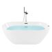 Beliani Bañera independiente NEVIS 80x170 Beliani Bañera independiente NEVIS 80x170 Blanco