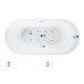 Beliani Bañera independiente NEVIS 80x170 Beliani Bañera independiente NEVIS 80x170 Blanco