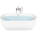 Beliani Bañera independiente PINEL 80x170 Beliani Bañera independiente PINEL 80x170 Blanco