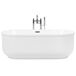Beliani Bañera independiente PINEL 80x170 Beliani Bañera independiente PINEL 80x170 Blanco