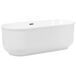 Beliani Bañera independiente PINEL 80x170 Beliani Bañera independiente PINEL 80x170 Blanco