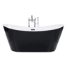 Banheira autónoma ANTIGUA 1500 x 750 mm Preto