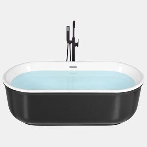 Banheira autónoma PINEL 1700 x 800 mm Preto