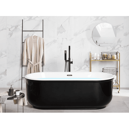 Banheira autónoma PINEL 1700 x 800 mm Preto