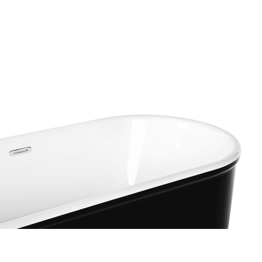 Banheira autónoma PINEL 1700 x 800 mm Preto