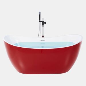 Banheira autónoma ANTIGUA 1500 x 750 mm Vermelho