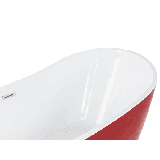 Banheira autónoma ANTIGUA 1500 x 750 mm Vermelho