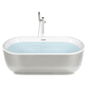 Banheira autónoma PINEL 1700 x 800 mm Prateado