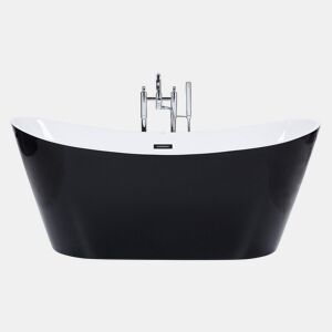 Banheira autónoma ANTIGUA 1600 x 760 mm Preto