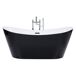 Beliani Bañera independiente ANTIGUA 76x160 Beliani Bañera independiente ANTIGUA 76x160 Negro