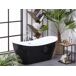 Beliani Bañera independiente ANTIGUA 76x160 Beliani Bañera independiente ANTIGUA 76x160 Negro