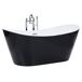 Beliani Bañera independiente ANTIGUA 76x160 Beliani Bañera independiente ANTIGUA 76x160 Negro