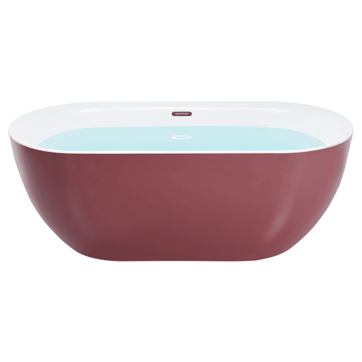 Banheira autónoma CARRERA 1700 x 800 mm Bordeaux