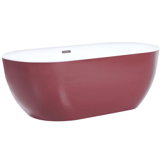 Banheira autónoma CARRERA 1700 x 800 mm Bordeaux